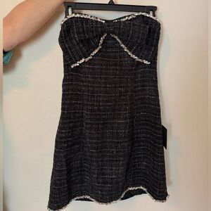 Lulus black tweed sparkle dress 🖤🪩